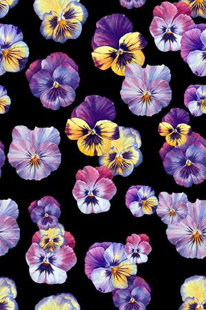 手绘印花华亿平台图片