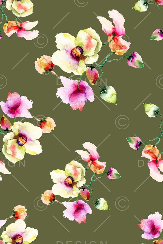 手绘印花华亿平台图片