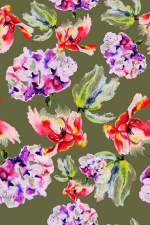 手绘印花华亿平台图片