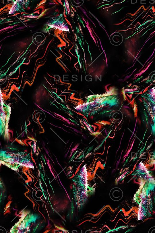 抽象印花华亿平台图片