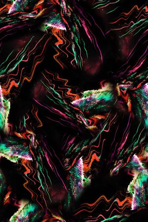 抽象印花华亿平台图片