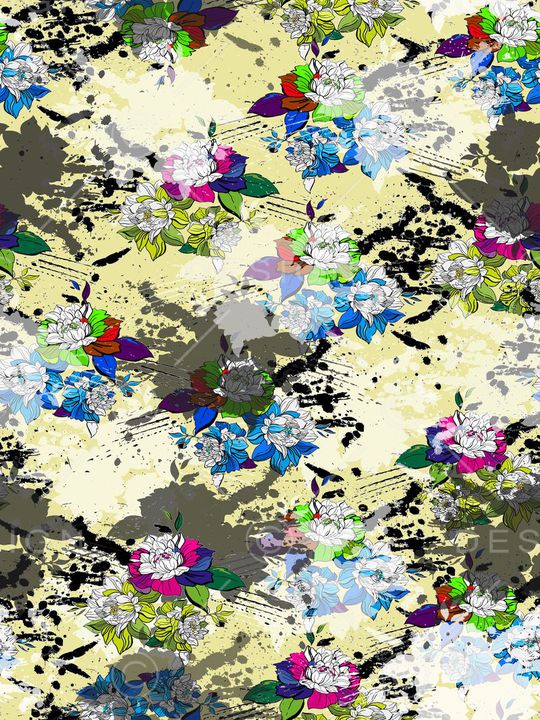 泼墨印花华亿平台图片