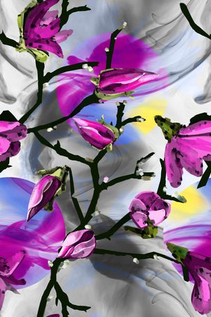 时尚中国风印花华亿平台图片