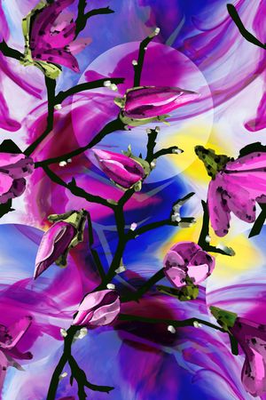 时尚中国风印花华亿平台图片