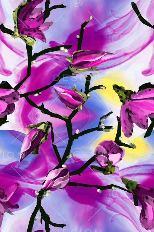 时尚中国风印花华亿平台图片