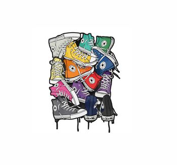 时尚潮流印花华亿平台图片