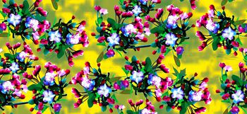 花朵印花华亿平台图片