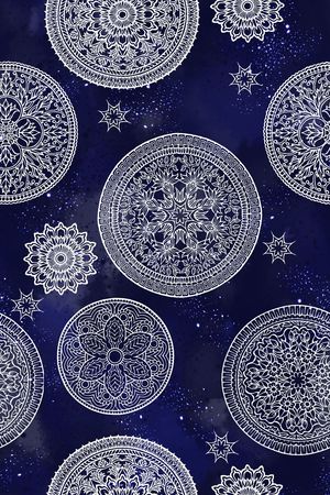 曼陀罗印花华亿平台图片