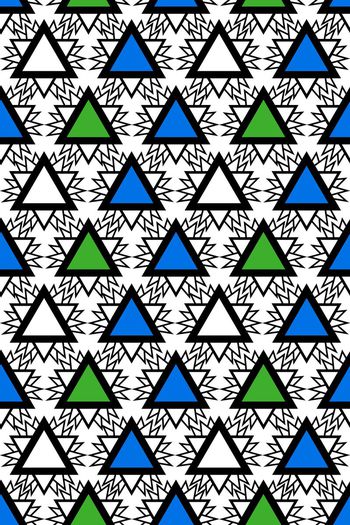 几何印花华亿平台图片