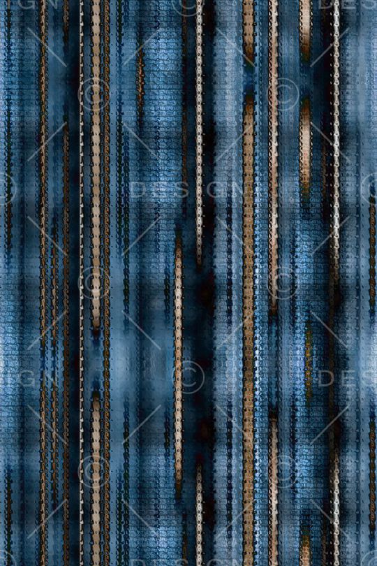 条纹印花华亿平台图片