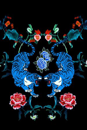 大牌男装印花华亿平台图片