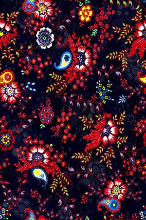 古典花纹印花华亿平台图片