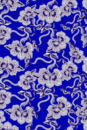 青花瓷印花华亿平台图片