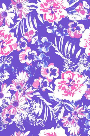 火烈鸟印花华亿平台图片