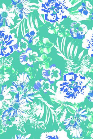 火烈鸟印花华亿平台图片