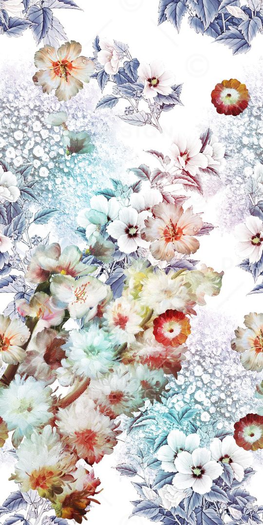 花朵印花华亿平台图片