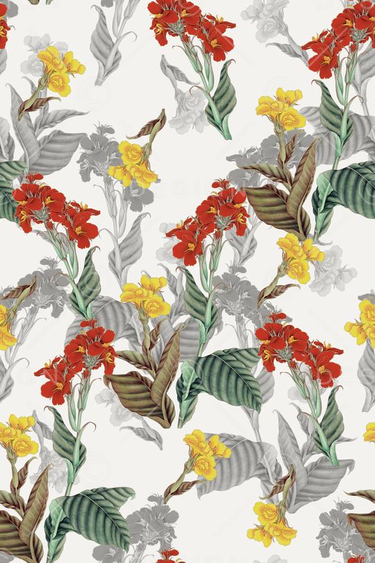 玉兰花印花华亿平台图片