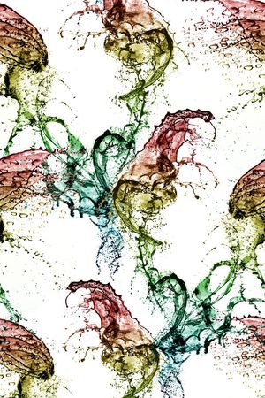 抽象印花华亿平台图片