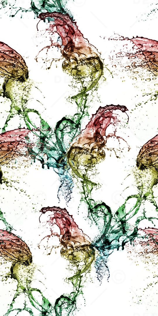 抽象印花华亿平台图片