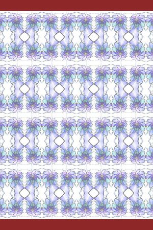 几何炫彩印花华亿平台图片