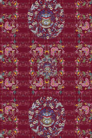 条纹混搭印花华亿平台图片