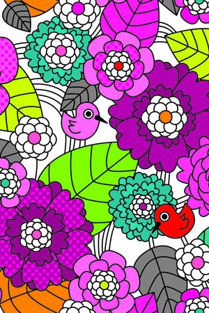 服装印花图案印花华亿平台图片