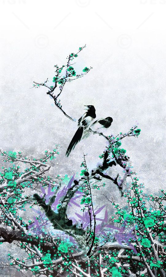 梅花印花华亿平台图片