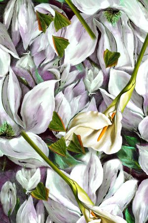 披肩长巾印花华亿平台图片