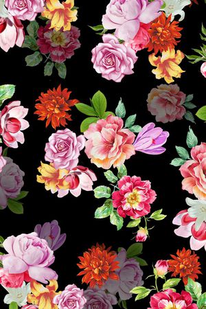 复古印花华亿平台图片