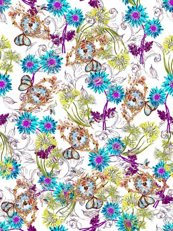 欧式印花华亿平台图片