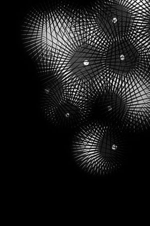 几何解构空间印花华亿平台图片