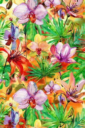 乱花印花华亿平台图片