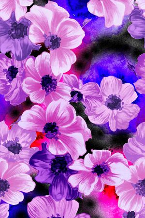 乱花印花华亿平台图片