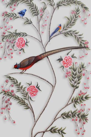 不规则几何印花华亿平台图片