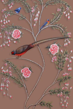 不规则几何印花华亿平台图片