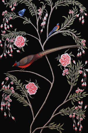 不规则几何印花华亿平台图片