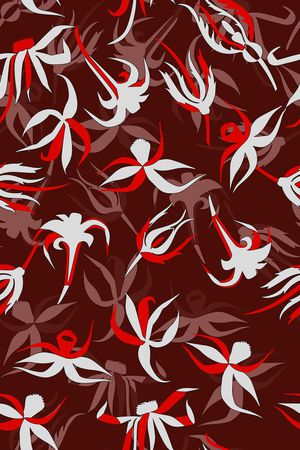 不规则几何印花华亿平台图片