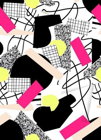 几何印花华亿平台图片