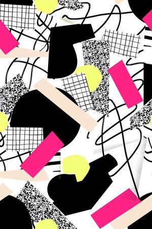 几何印花华亿平台图片