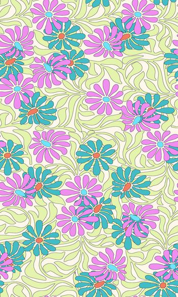 抽象印花华亿平台图片