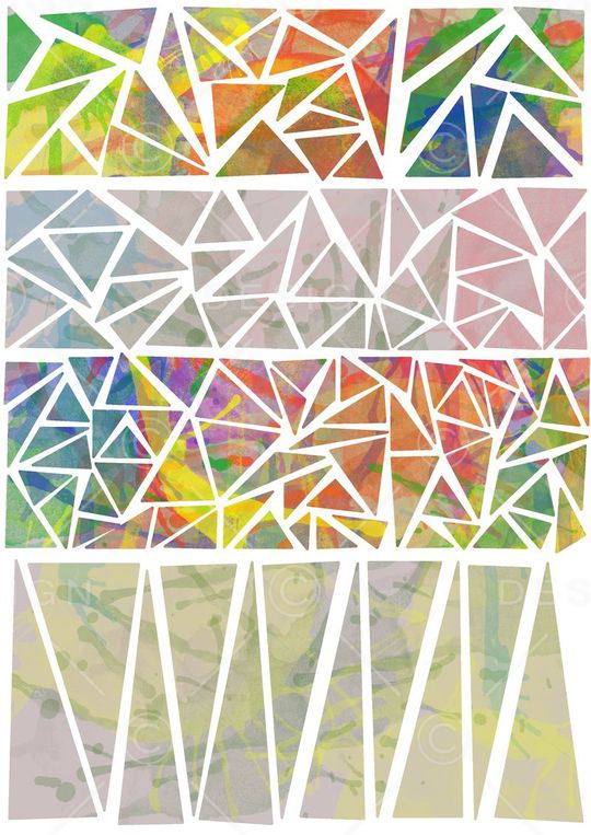 几何印花华亿平台图片