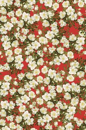 小碎花印花华亿平台图片