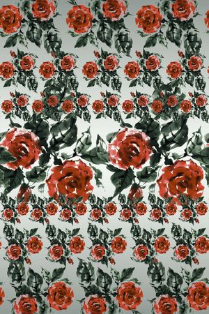 手绘印花华亿平台图片