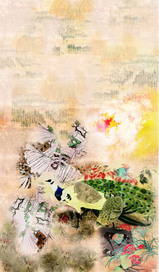 国画印花华亿平台图片