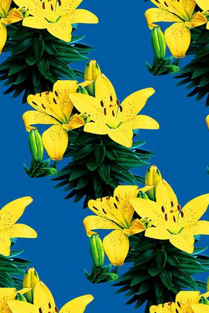 绿叶印花华亿平台图片