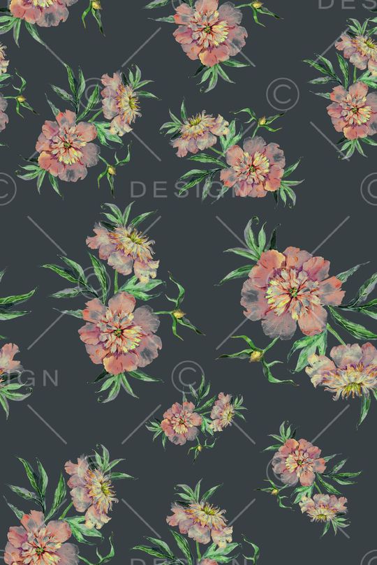 手绘印花华亿平台图片