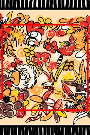 中国风印花华亿平台图片