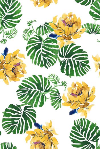 水彩印花华亿平台图片