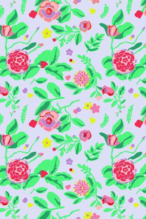 花朵印花华亿平台图片