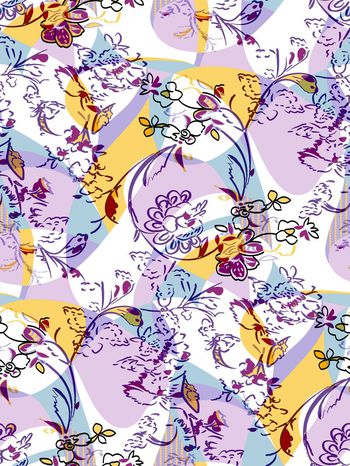 696188-时尚抽象花纹